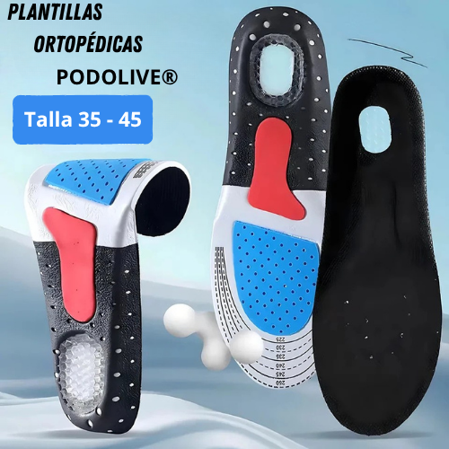 PLANTILLA ORTOPEDICAS - PODOLIVE® - Alivio inmediato para tus pies cansados