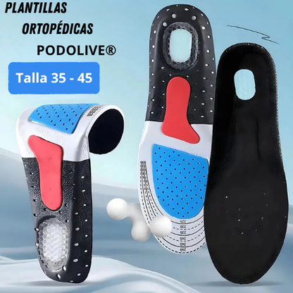 PLANTILLA ORTOPEDICAS - PODOLIVE® - Alivio inmediato para tus pies cansados